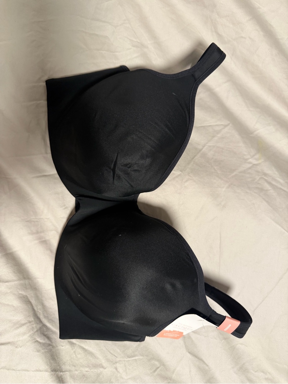 Lane Bryant Cacique Black Seamless Molded T-Shirt Bra